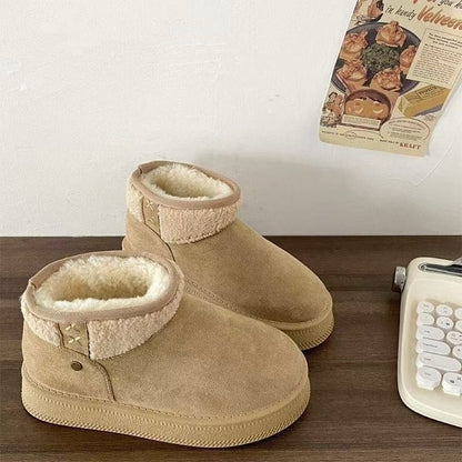 Women's Thick Plush-Lined Snow Boots