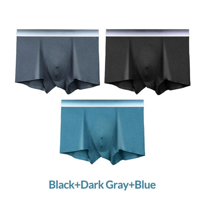 3pcs Men’s Breathable Modal Boxers Panties - Great Gift