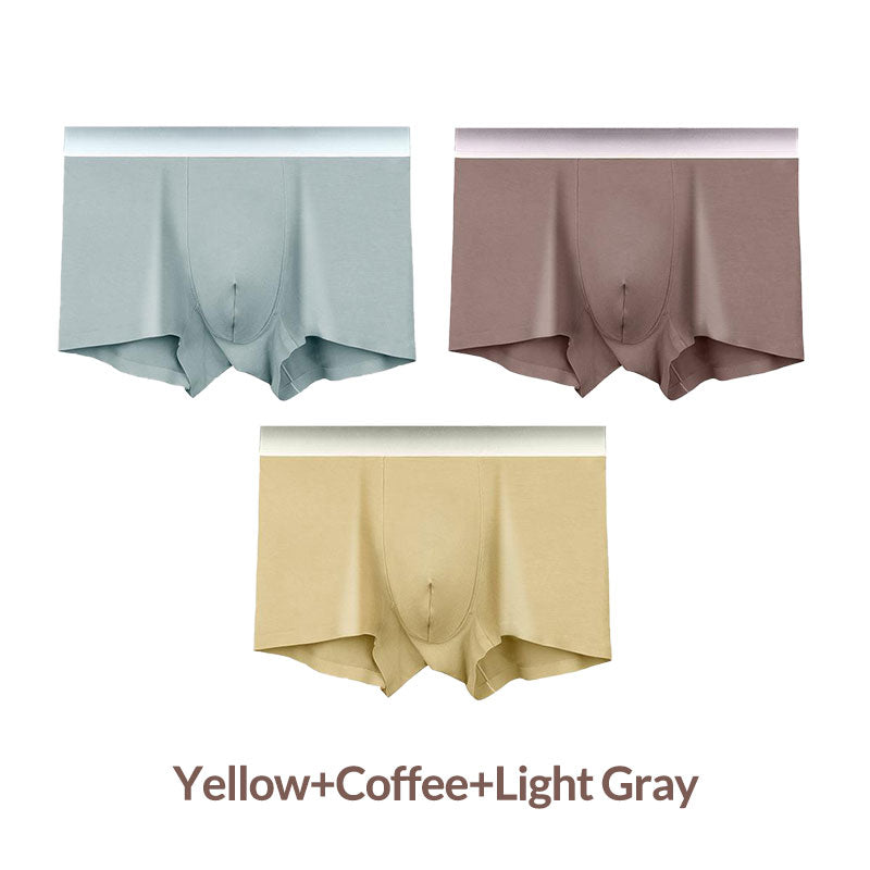 3pcs Men’s Breathable Modal Boxers Panties - Great Gift