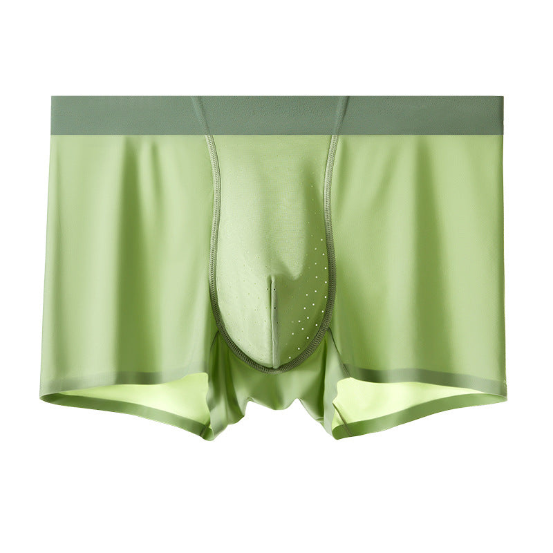 Airy and cool ice silk underpants