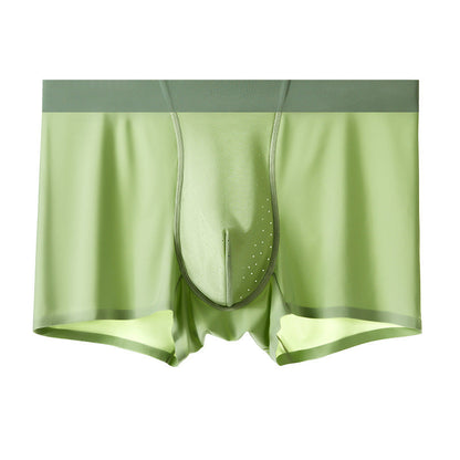 Airy and cool ice silk underpants