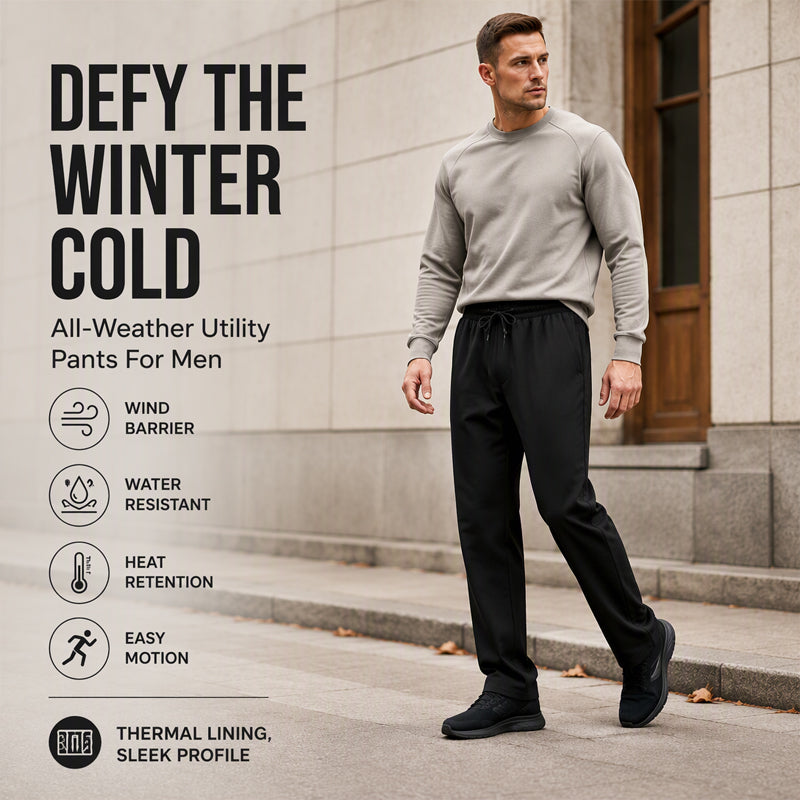 💖Hot Sale 50% OFF🌬️ Unisex Windproof Quick-Dry Pants - Plush-Lined Warmth