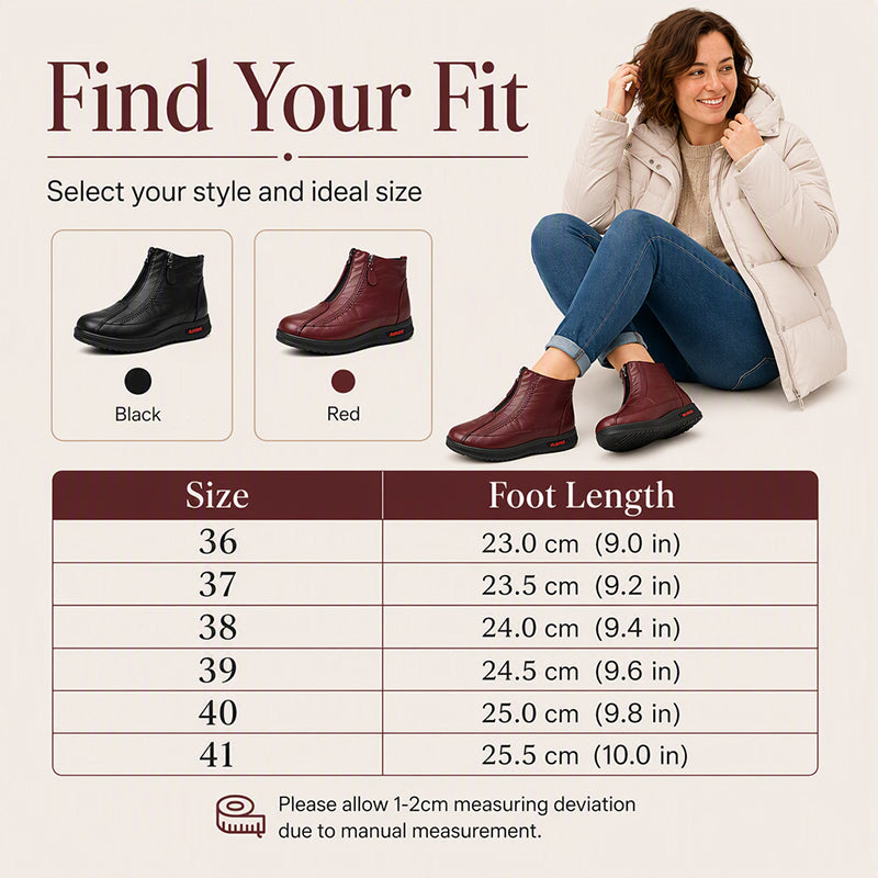 ❄️ Women's Non-Slip Winter Warm Boots | Slip-Resistant & Cozy – Safe Steps on Ice & Snow ✨