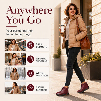 ❄️ Women's Non-Slip Winter Warm Boots | Slip-Resistant & Cozy – Safe Steps on Ice & Snow ✨