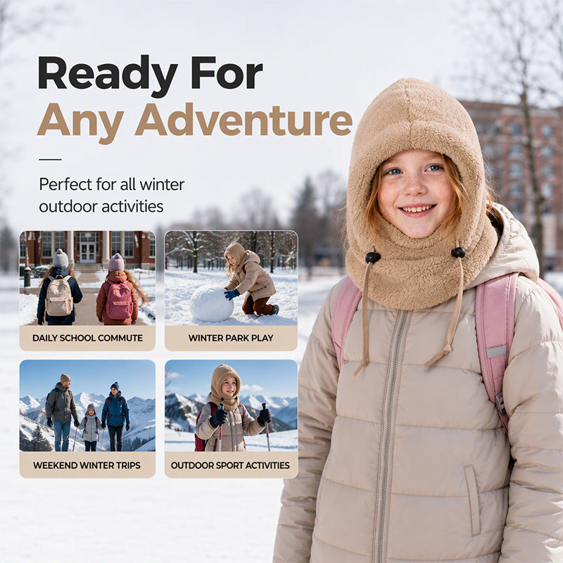 ❄️🧣 Children's Windproof Thermal Balaclava | Full-Coverage Warmth✨