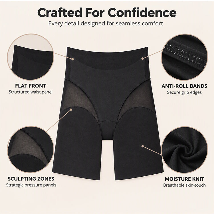 💞Strong Tummy Control, High-Waist Shaping – Women's High-Waist Tummy Control Shapewear ✨