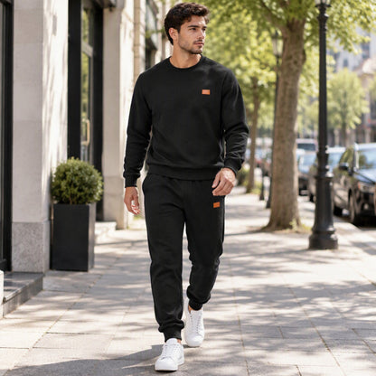 💥Limited-time offer👕Men's Casual Textured Jacquard Sports Set