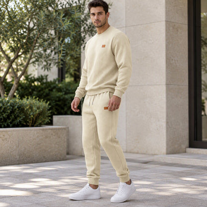 💥Limited-time offer👕Men's Casual Textured Jacquard Sports Set
