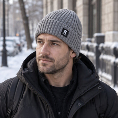 🧢❄️comfortable men’s knitted hat – warm, soft and suitable for a variety of winter occasions 🧢❄️