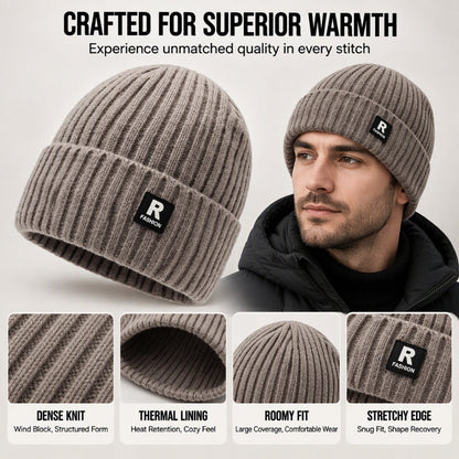 🧢❄️comfortable men’s knitted hat – warm, soft and suitable for a variety of winter occasions 🧢❄️