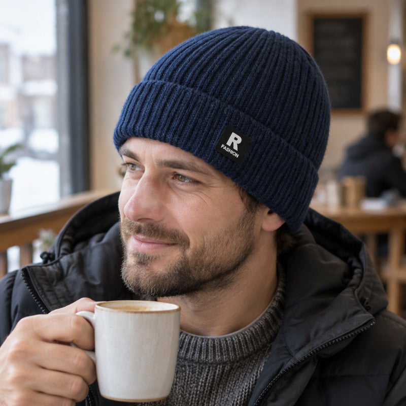 🧢❄️comfortable men’s knitted hat – warm, soft and suitable for a variety of winter occasions 🧢❄️