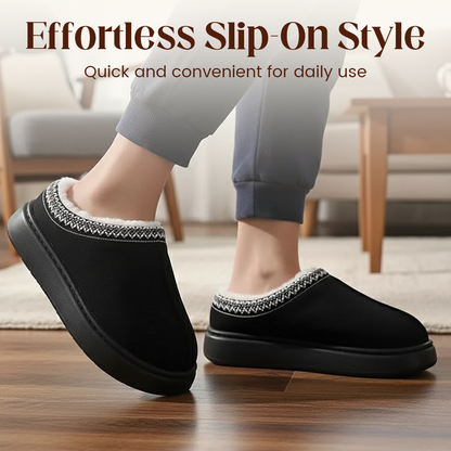 🔥👟Women’s Plush-Lined Thick Sole House Slippers