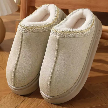 🔥👟Women’s Plush-Lined Thick Sole House Slippers