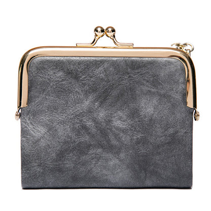 👛Vintage Kiss-Lock Wallet with Multi Card Holders