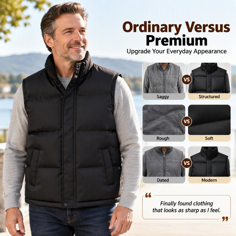 ️Last Day Promotion 50% OFF Men’s Stand-up Collar Windproof and Warm ...