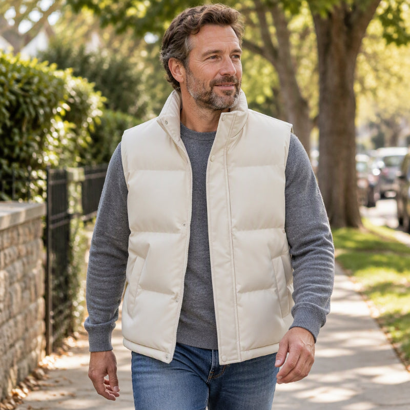 ❄️Last Day Promotion 50% OFF✨Men’s Stand-up Collar Windproof and Warm Vest