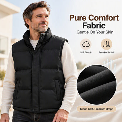❄️Last Day Promotion 50% OFF✨Men’s Stand-up Collar Windproof and Warm Vest