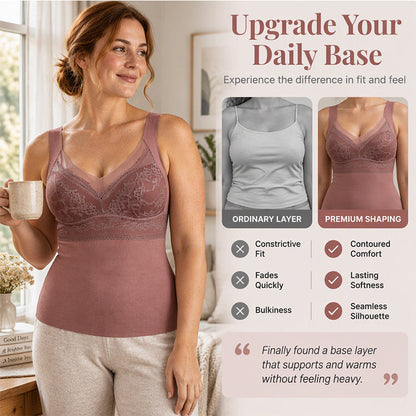 💞Women's Slim Fit Thermal Camisole with Built-In Bra