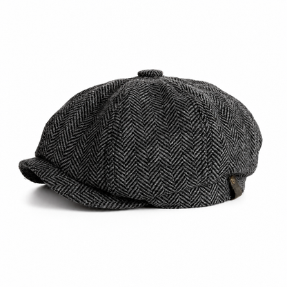 🧢Vintage British Style Newsboy Cap for Men and Women Classic Casual Flat Cap Octagonal Beret Hat