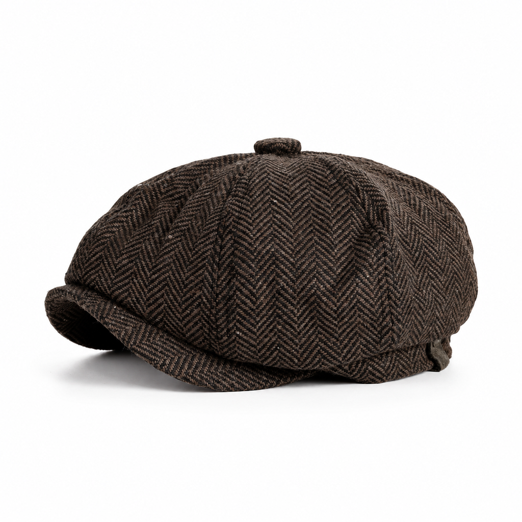 🧢Vintage British Style Newsboy Cap for Men and Women Classic Casual Flat Cap Octagonal Beret Hat