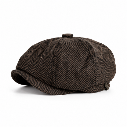 🧢Vintage British Style Newsboy Cap for Men and Women Classic Casual Flat Cap Octagonal Beret Hat