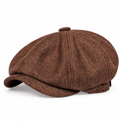 🧢Vintage British Style Newsboy Cap for Men and Women Classic Casual Flat Cap Octagonal Beret Hat