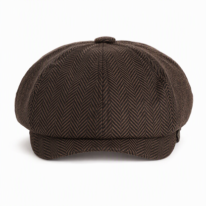🧢Vintage British Style Newsboy Cap for Men and Women Classic Casual Flat Cap Octagonal Beret Hat