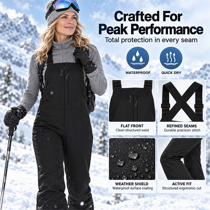 ❄️ Unisex Waterproof Ski Bib Pants ✨ – Snow-Ready Protection