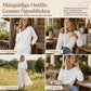 ✨Asymmetrisk design, unik & snygg – Dam en-axel linne-topp ✨-7