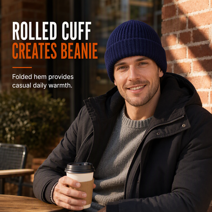 Warm and Windproof Winter Knit Hat