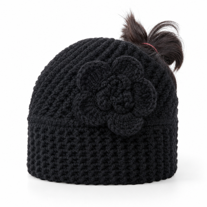 Women Winter Warm Knitted Ear Warmer Headband Wide Floral Hair Accessory（Buy 1 get 1 free）