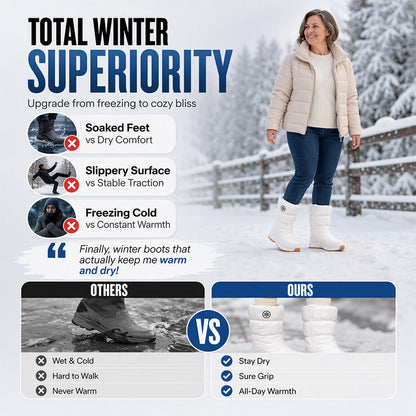 ❄️Women's Winter Mid-Calf Non-Slip Snow Boots