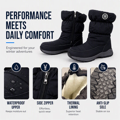 ❄️Women's Winter Mid-Calf Non-Slip Snow Boots