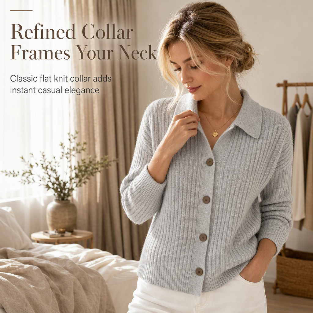 🌸Women's Casual Loose Fit Knit Cardigan