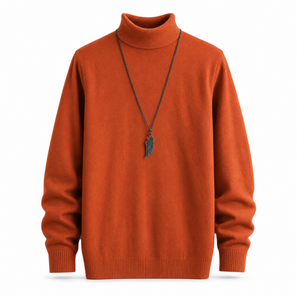 Men's Winter Slim Fit Pullover Knit Sweater
