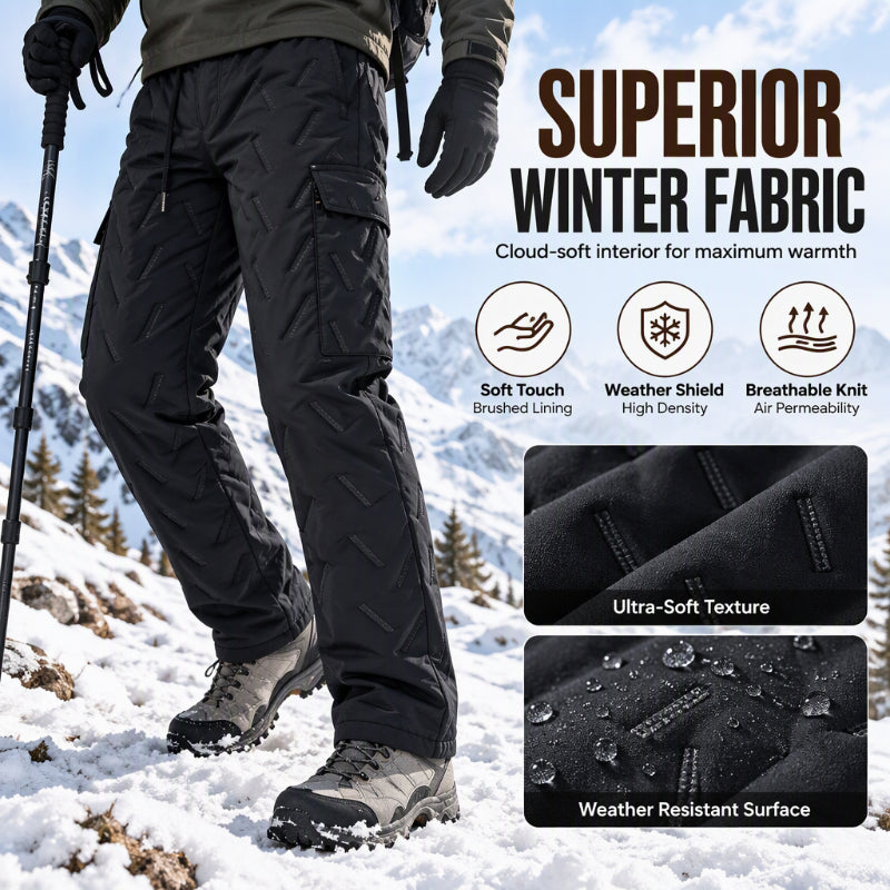 ❄️Men's Winter Plush-Lined Cargo Pants