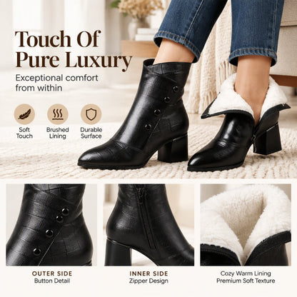 👢Women's Soft  Leather Ankle Boots