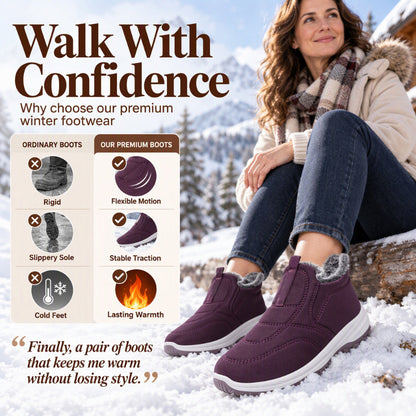 Unisex Winter Warm Anti-Slip Slip-on Shoes