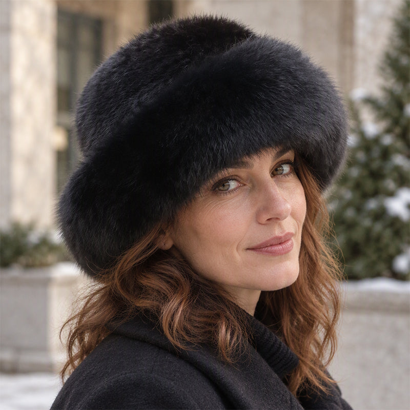 Women's Elegant Faux Fur Warm Hat