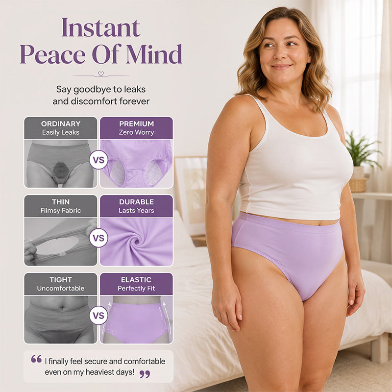 💞Women's Plus Size Menstrual Panties