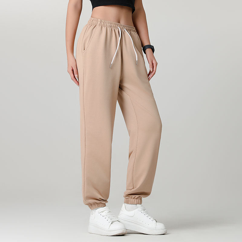 👖Vardagsspelviga byxor för kvinnor med drawstring-14